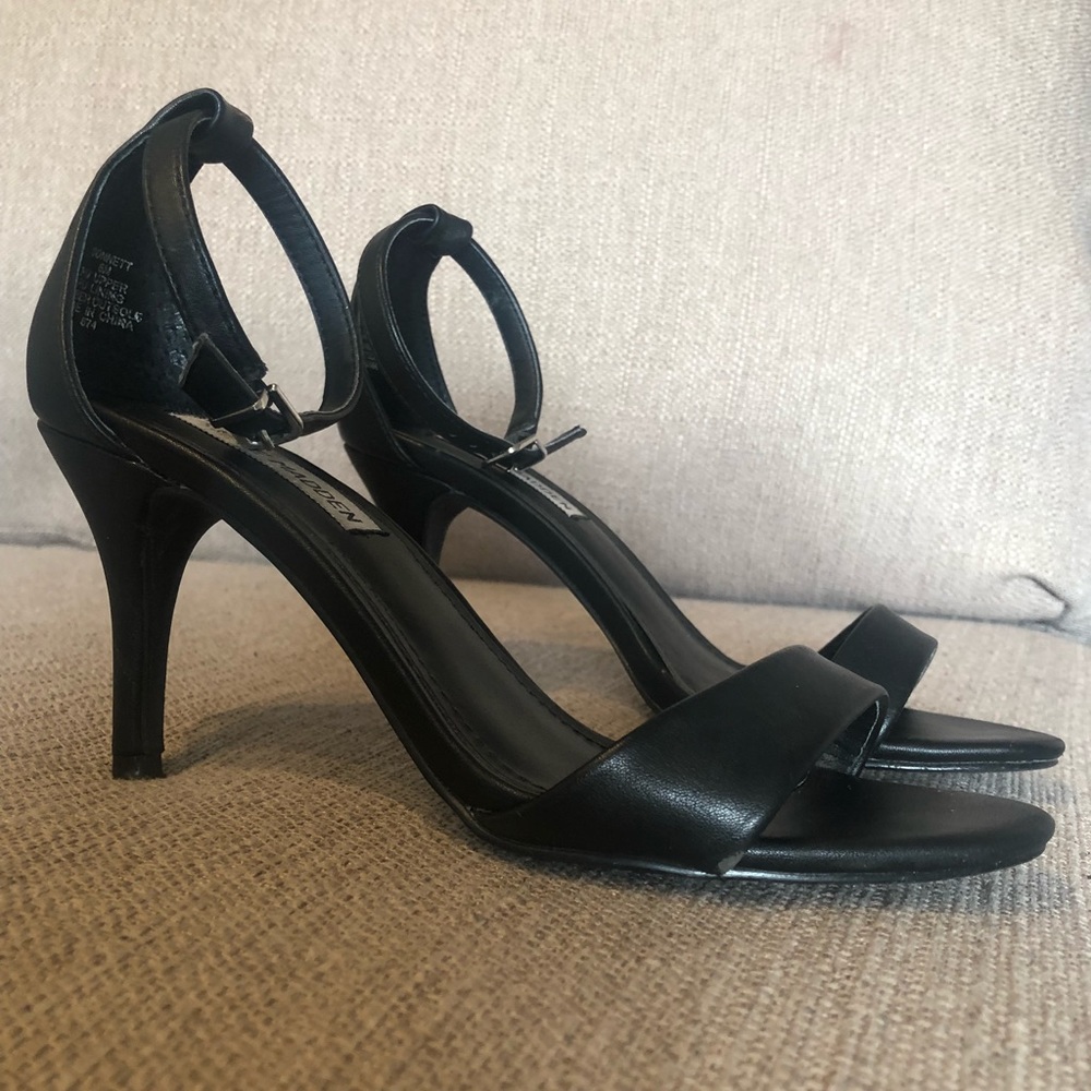 Black Steve Madden heels size 6 - Picture 2 of 5
